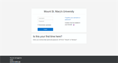 Desktop Screenshot of moodle.msmary.edu