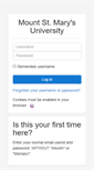 Mobile Screenshot of moodle.msmary.edu